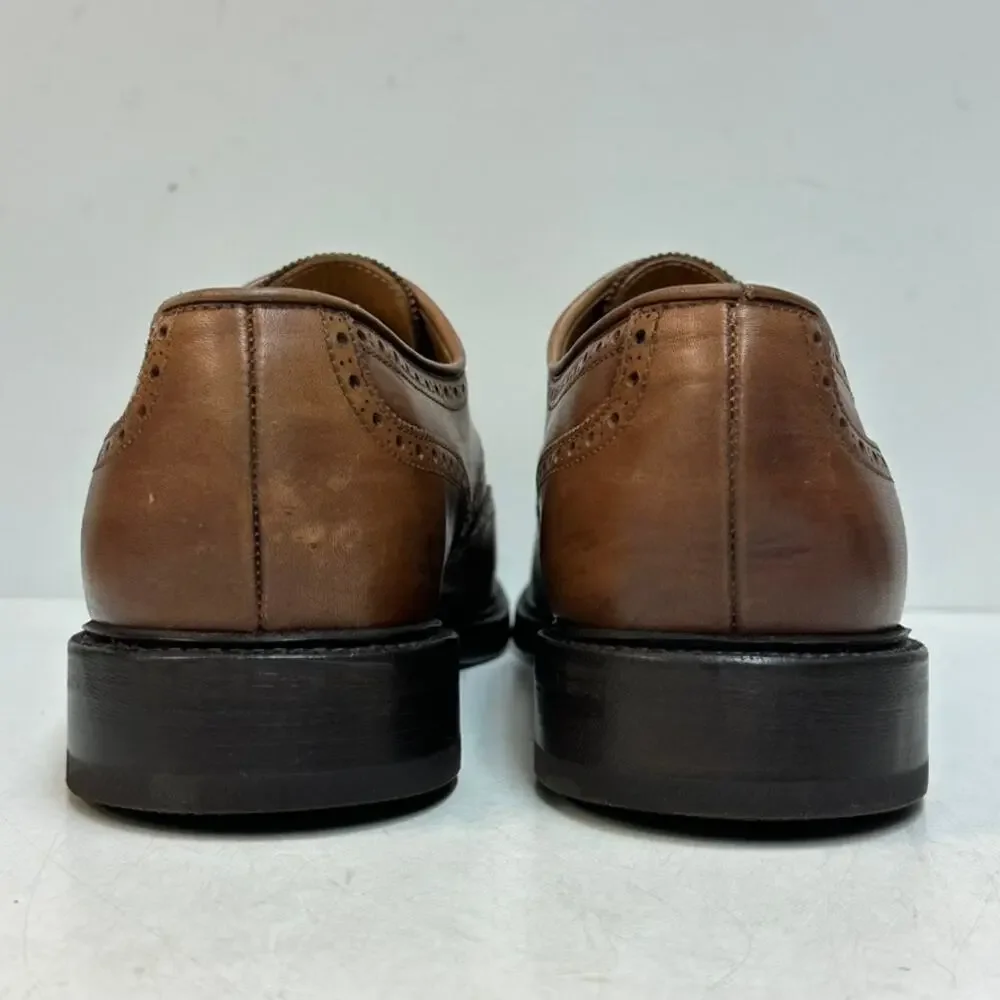 NEW HEELS Polo Ralph Lauren Brenton Wingtip Derby Goodyear Welt Made in Spain 12